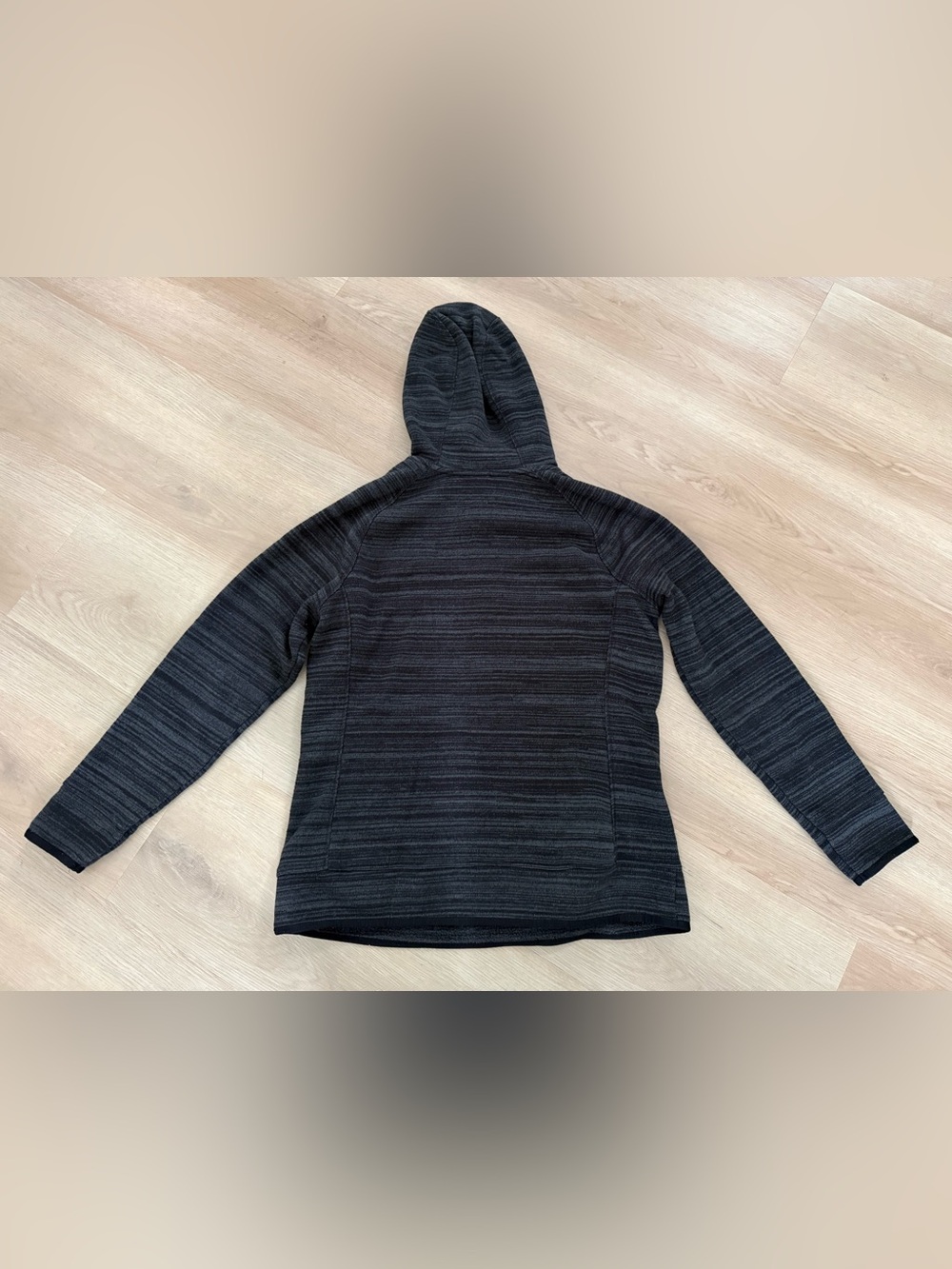 The North Face Women's Magenta charcoal Quarter Zip Jacket Size Large - Picture 3 of 3
